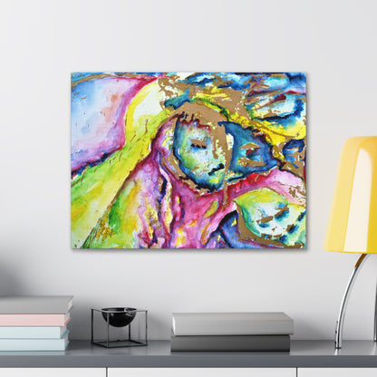 Mothers Face Canvas Gallery Wraps