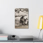 Concrete Worker Canvas Gallery Wraps 12" x 18" 1.25"