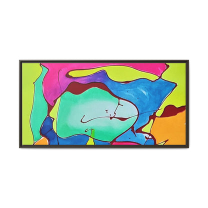Kool Kid Matte Canvas Framed - Kia Day Design