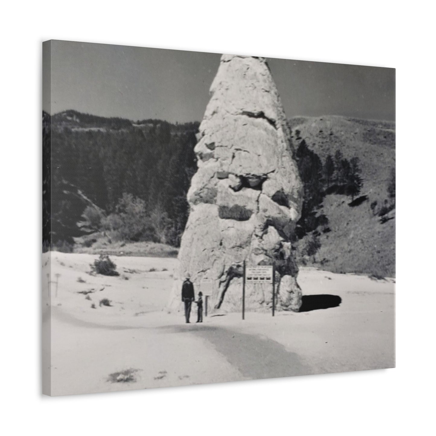 Liberty Cap Yellowstone Stretched Canvas