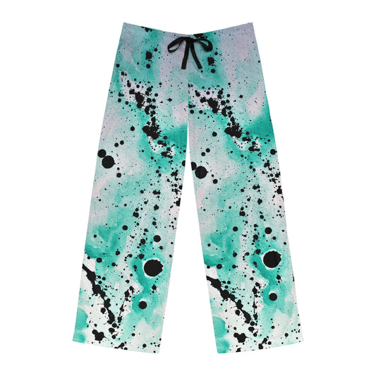 Teal Burst Men's Pajama Pants