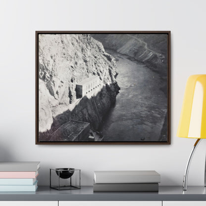 Boulder Dam Gallery Canvas Wraps Horizontal Frame 24″ x 20″ Walnut 1.25"