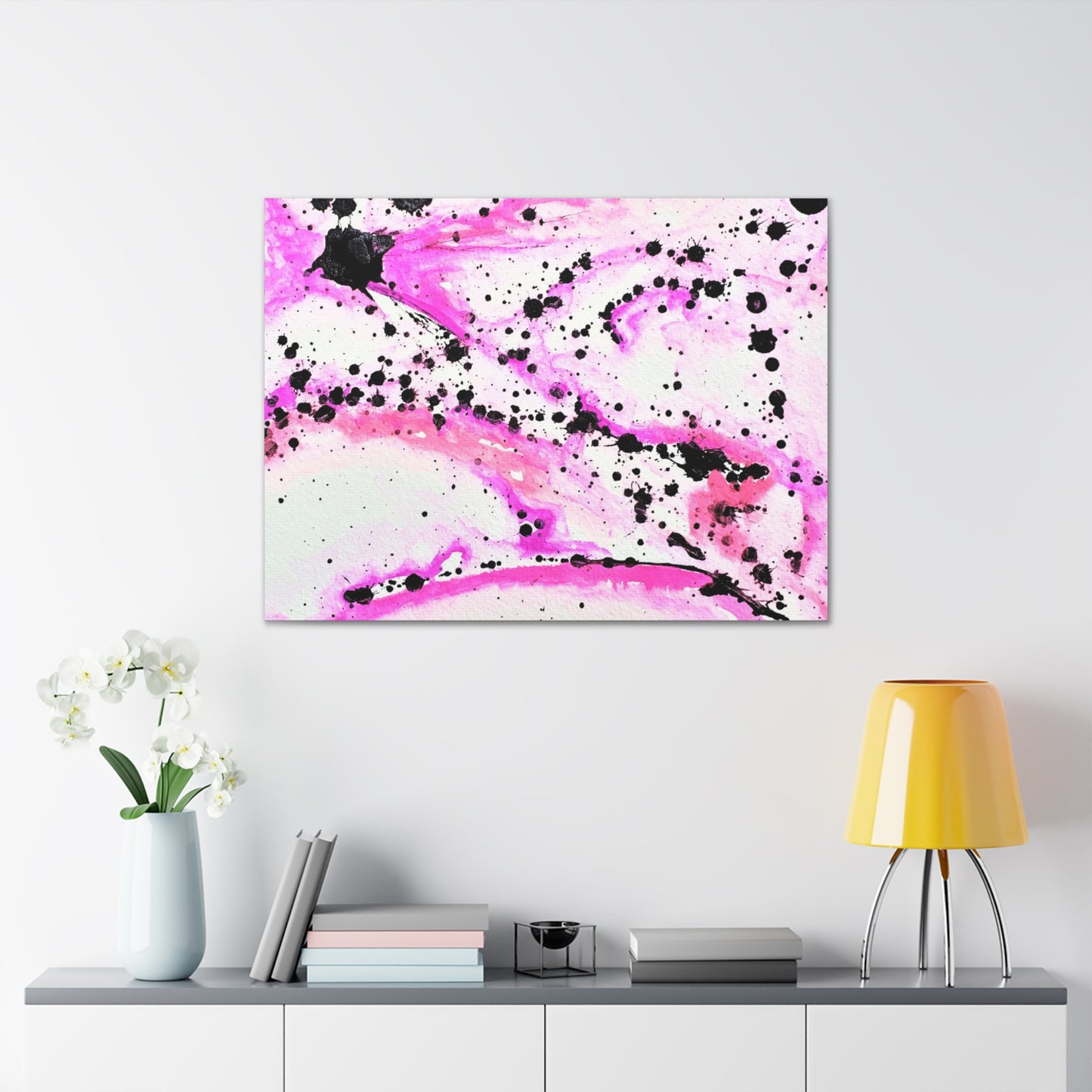 Neon Lightning Canvas Gallery Wraps