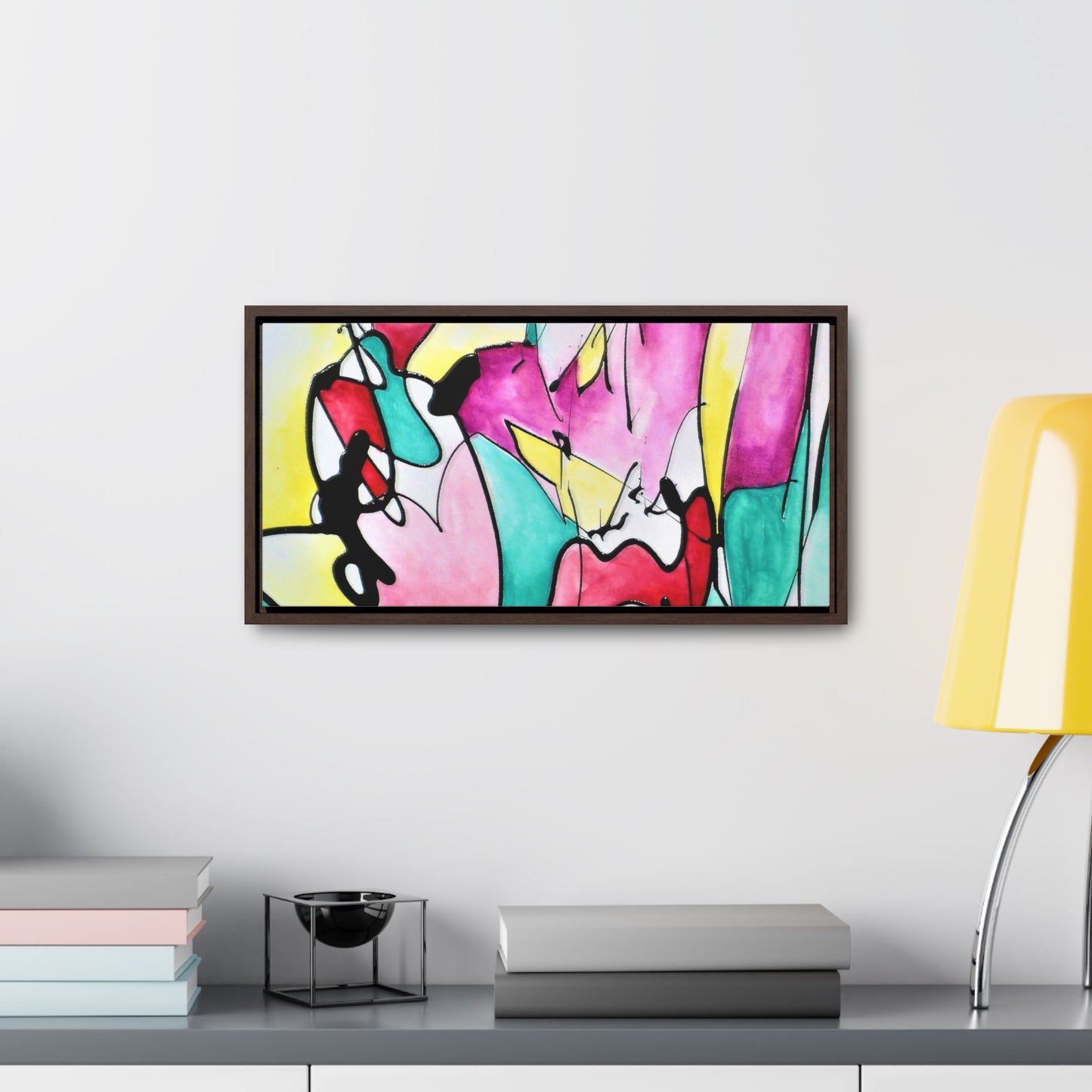 Glass Gallery Canvas Wraps, Horizontal Frame