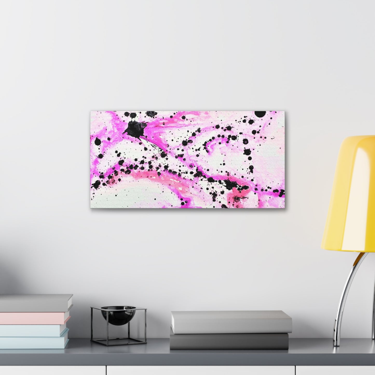 Neon Lightning Canvas Gallery Wraps