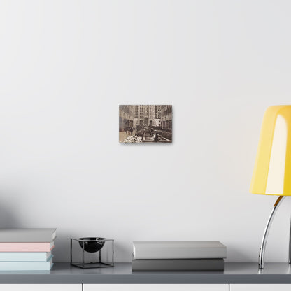 Rockefeller Plaza Canvas Gallery Wraps 7" x 5" 1.25"
