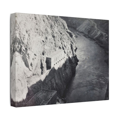 Boulder Dam Satin Canvas Stretched