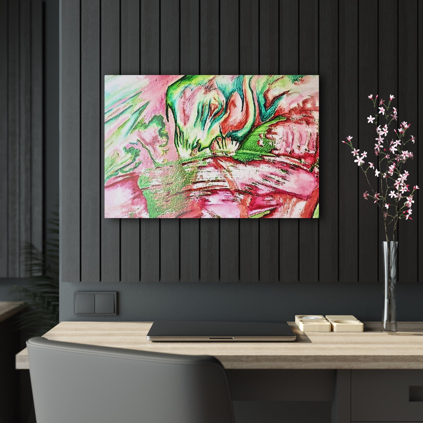 Pink Forest Acrylic Prints