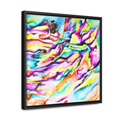 Teal River Gallery Canvas Wraps, Square Frame