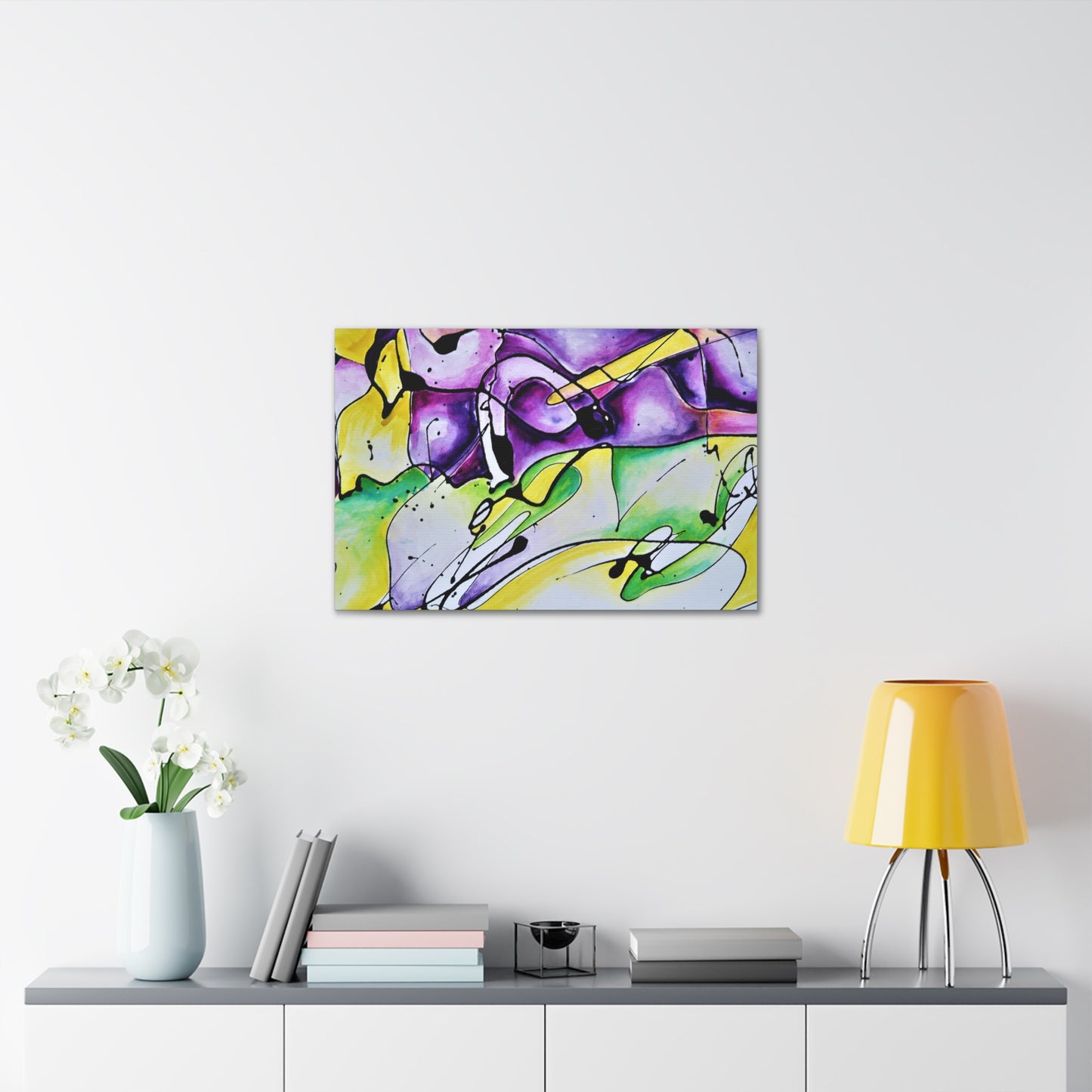 Purple Mountains Canvas Gallery Wraps