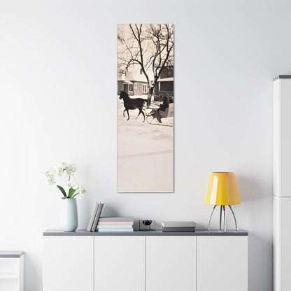 Carriage Ride Canvas Gallery Wraps 20″ x 60″ 1.25"