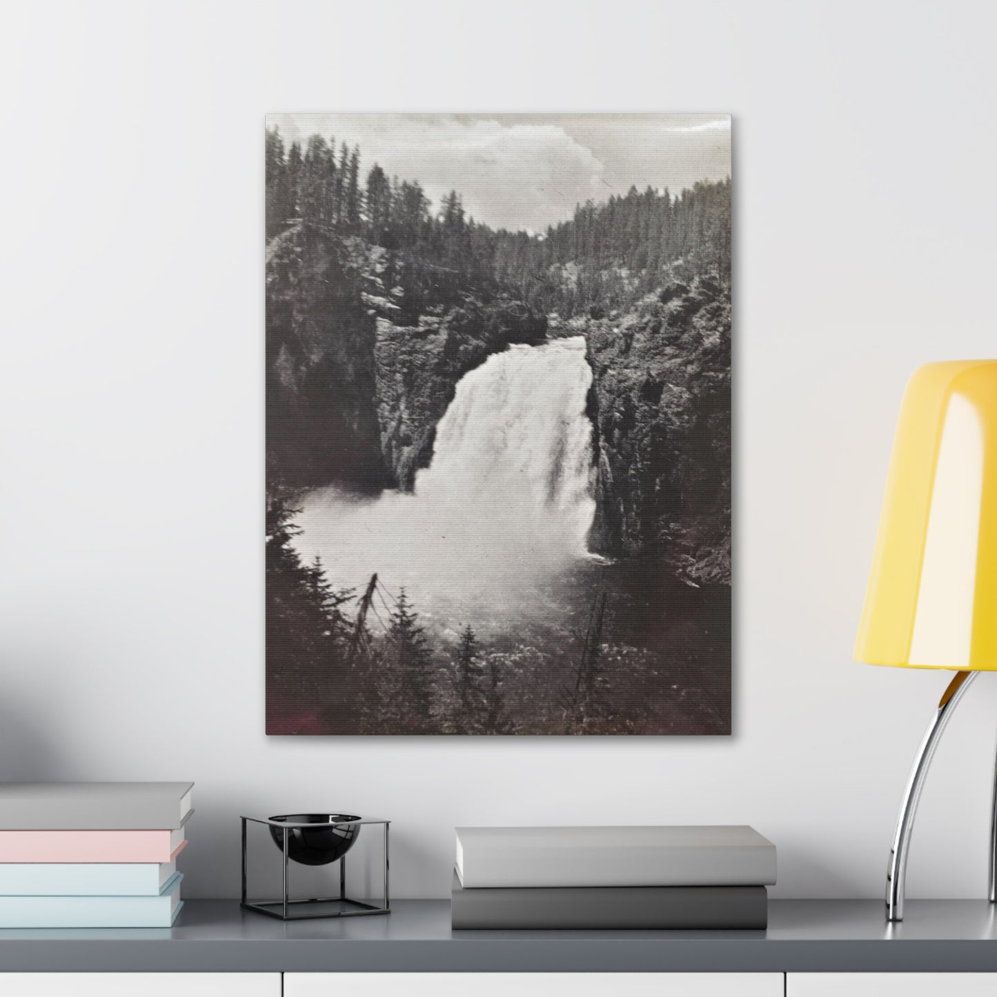 Upper Falls Yellowstone Canvas Gallery Wraps