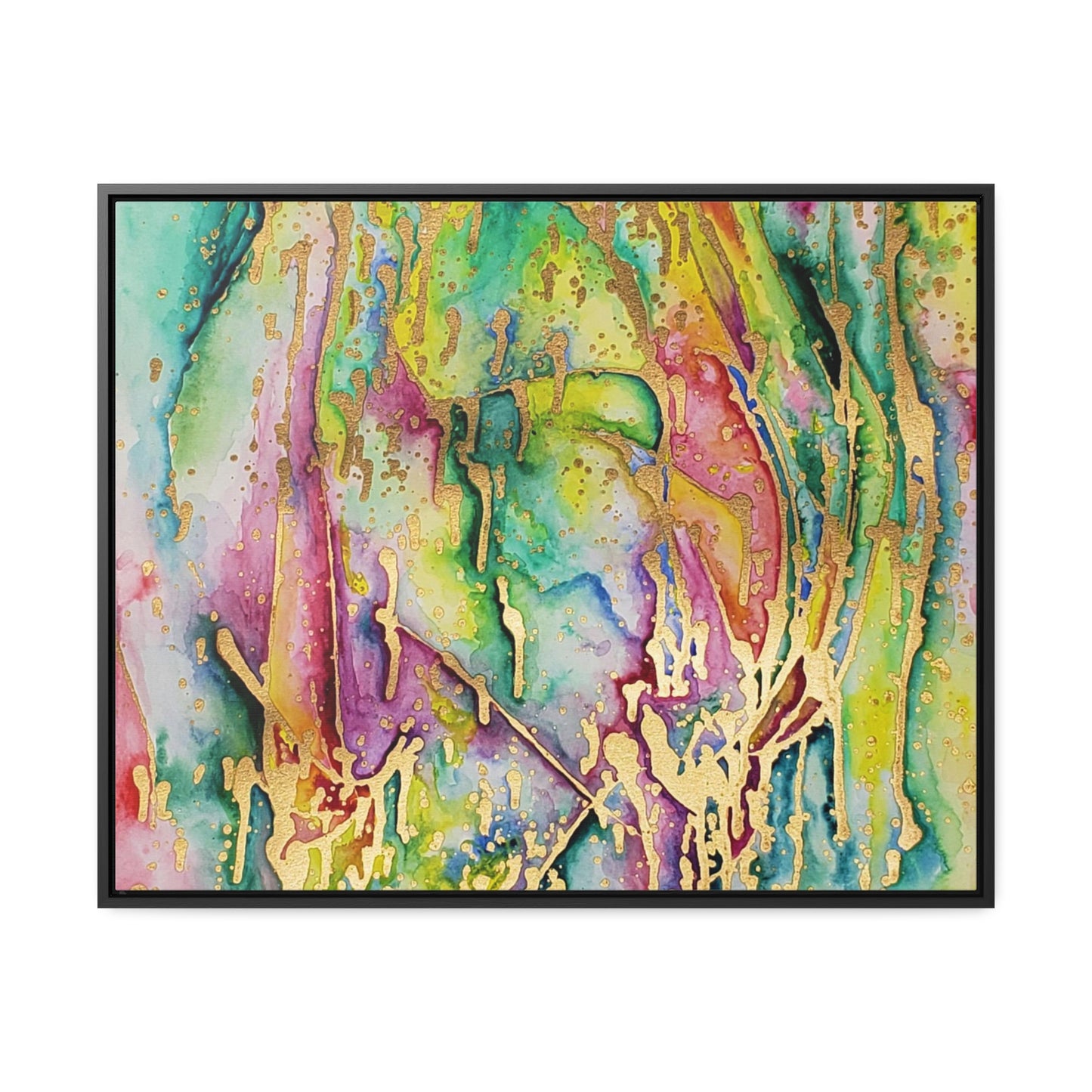 Acid Face Gallery Canvas Wraps, Horizontal Frame