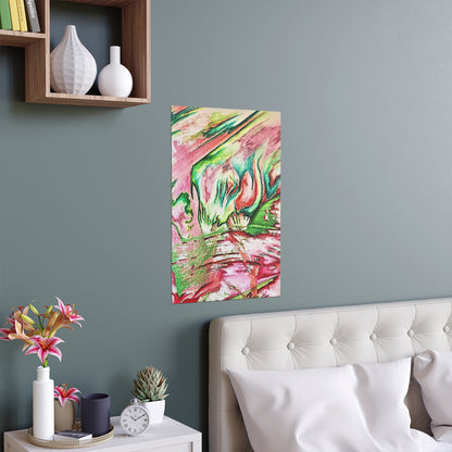 Pink Forest Silk Posters