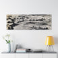 Springs at top of Jupiter Terrace Yellowstone Canvas Gallery Wraps 60″ x 20″ 1.25"