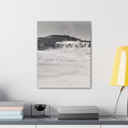 Mammoth Hot Springs Yellowstone Canvas Gallery Wraps 16″ x 20″ 1.25"