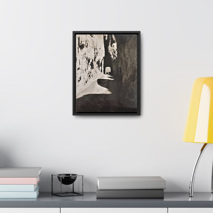 Tunnel at The Needles Gallery Canvas Wraps Vertical Frame 11″ x 14″ Premium Gallery Wraps (1.25″) Black