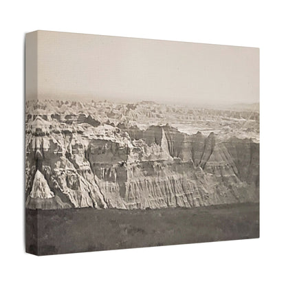 The Pinnacles Satin Canvas Stretched