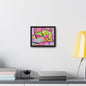 Pink Mouse Gallery Canvas Wraps Horizontal Frame 10″ x 8″ Black 1.25"