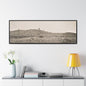 Outside Philip South Dakota Gallery Canvas Wraps Horizontal Frame 60″ x 20″ Black Premium Gallery Wraps (1.25″)