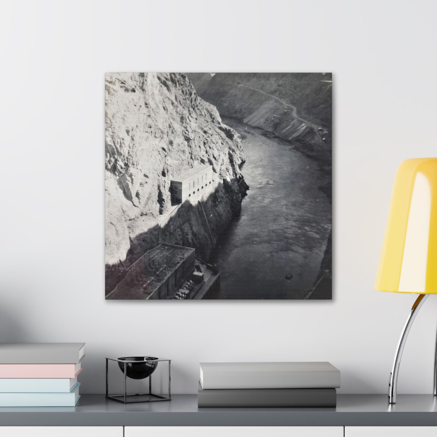 Boulder Dam Canvas Gallery Wraps