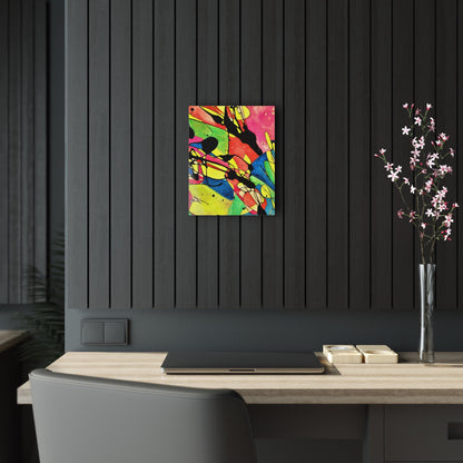 Exploding Earth Acrylic Prints 11″ x 14″ (Vertical) Glossy