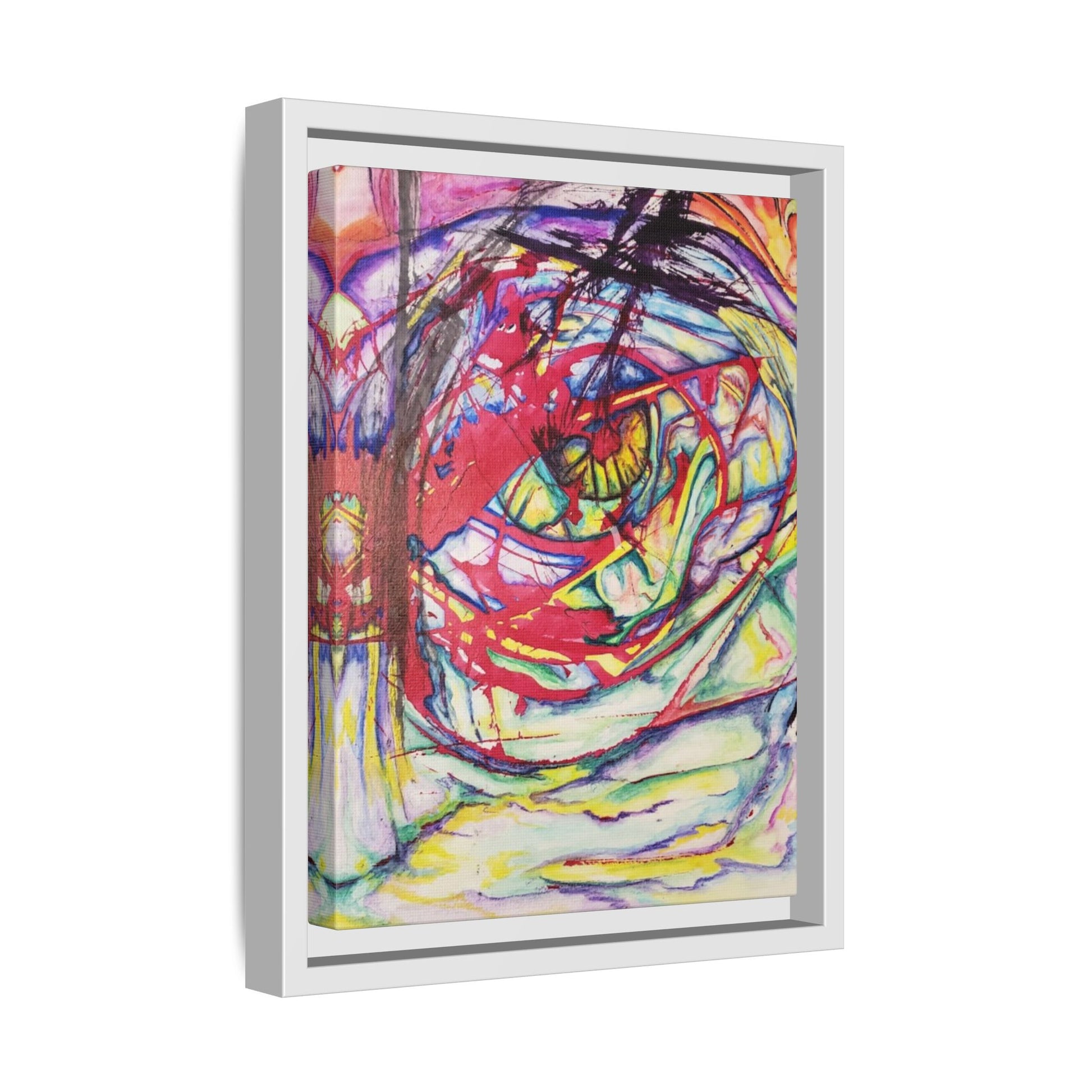The Eye Framed Art Print - Kia Day Design