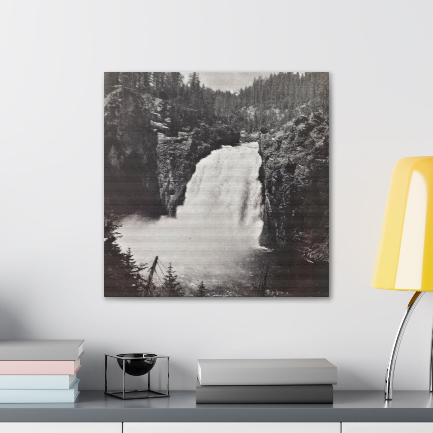 Upper Falls Yellowstone Canvas Gallery Wraps