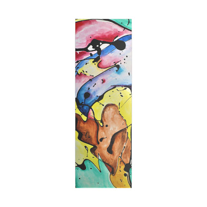 3rd Eye Sundae Satin Canvas Stretched - Kia Day Design