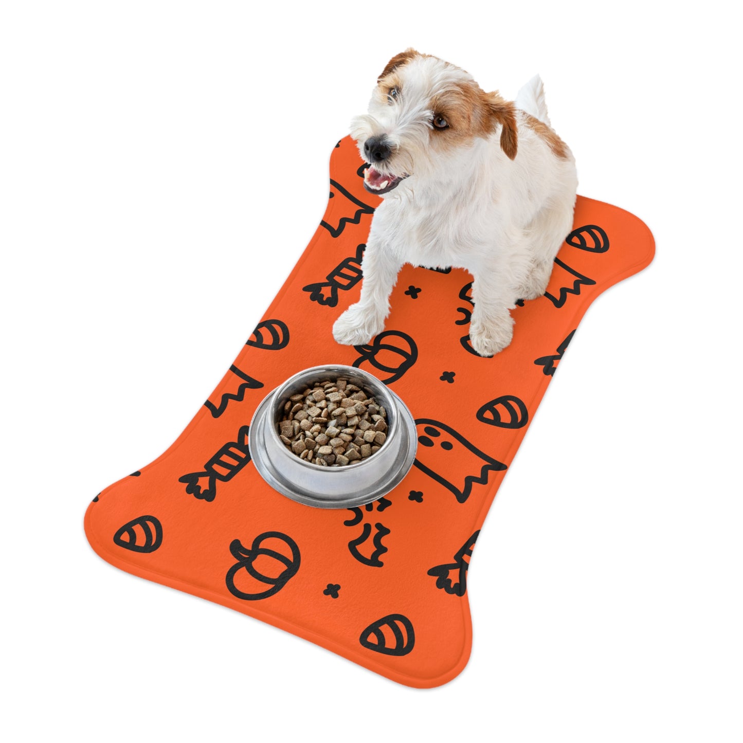 Halloween Fun Pet Feeding Mats