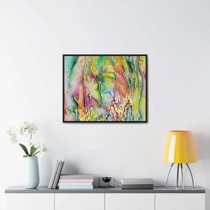 Acid Face Gallery Canvas Wraps, Horizontal Frame