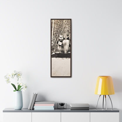 After The Black Hills 1939 Gallery Canvas Wraps Vertical Frame 12″ x 36″ Premium Gallery Wraps (1.25″) Walnut