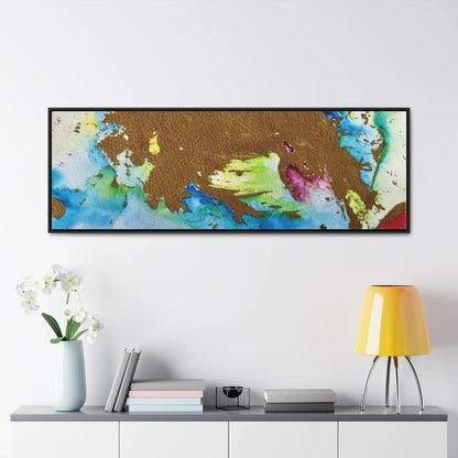 Through The Vapor Gallery Canvas Wraps, Horizontal Frame