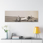 Army Pursuit Plane Ames Airport 1939 Canvas Gallery Wraps 60″ x 20″ 1.25"