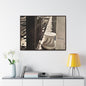 Michigan Ave Chicago Gallery Canvas Wraps Horizontal Frame 40″ x 30″ Walnut Premium Gallery Wraps (1.25″)