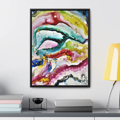 Cosmic Face Gallery Canvas Wraps, Vertical Frame