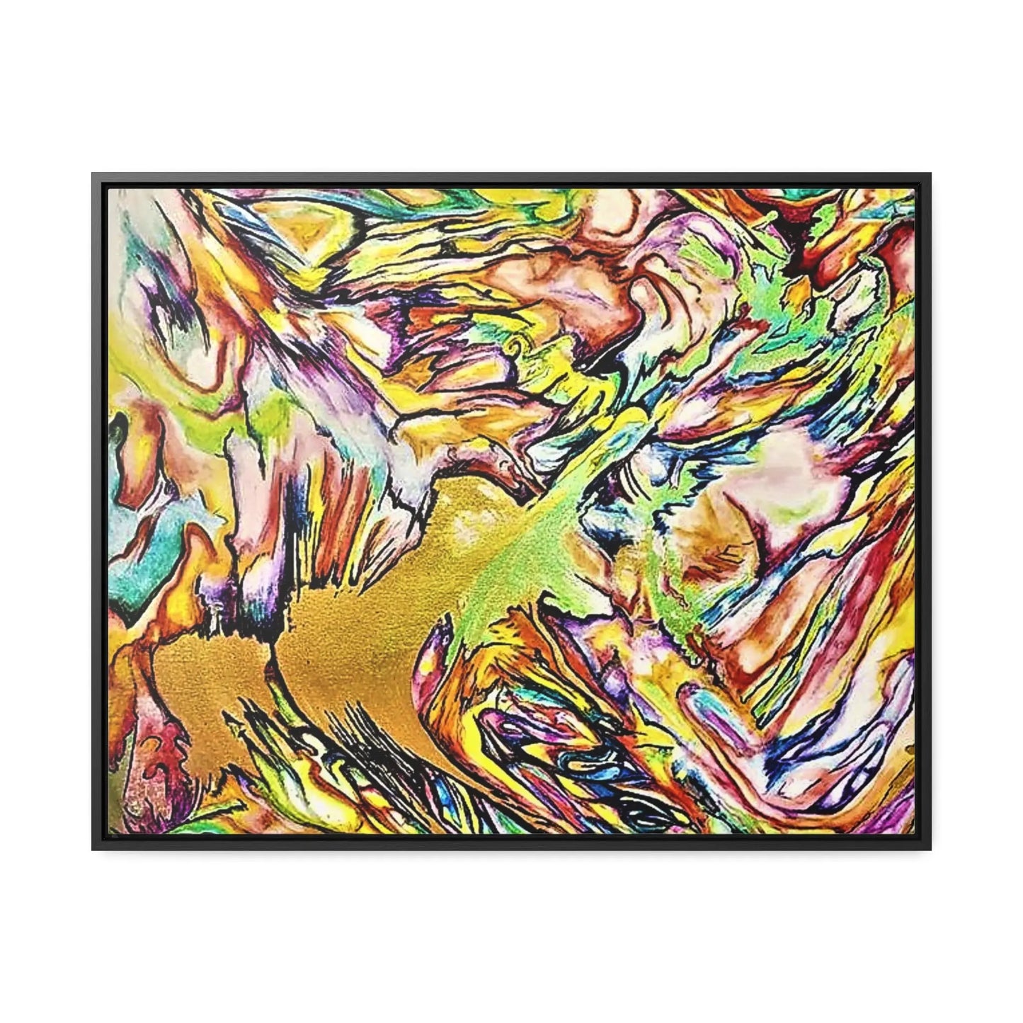 Phoenix Rising Gallery Canvas Wraps, Horizontal Frame 30″ x 24″ Premium Gallery Wraps (1.25″)