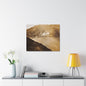 Morris Dam Lake Stretched Canvas 1.5" 30″ x 24″