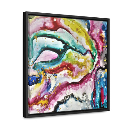 Cosmic Face Gallery Canvas Wraps, Square Frame