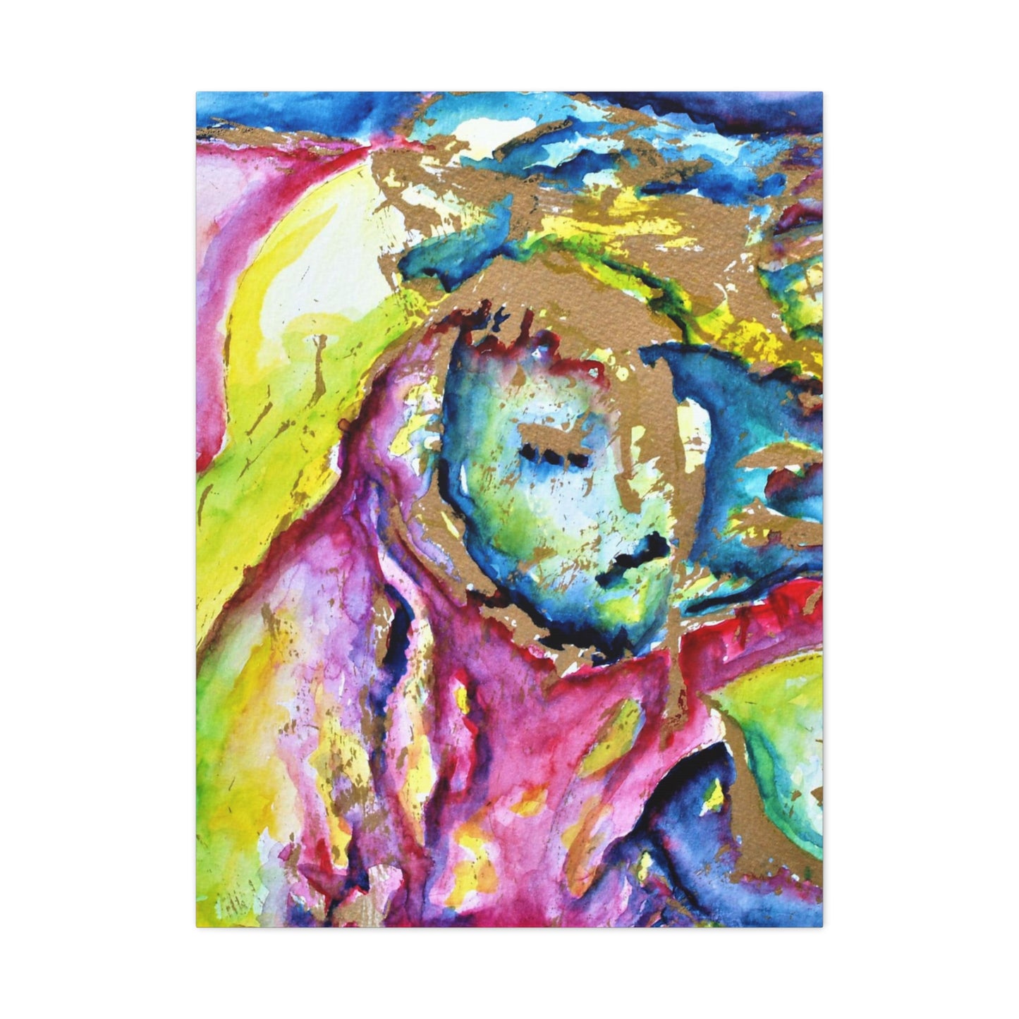 Mother's Face Canvas Gallery Wraps