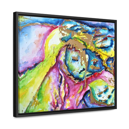 Mothers Face Gallery Canvas Wraps, Horizontal Frame