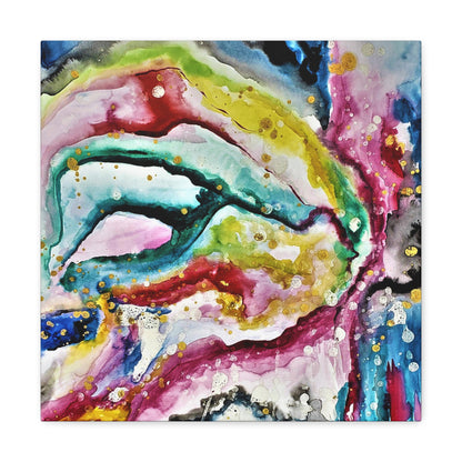 Cosmic Face Canvas Gallery Wraps 16″ x 16″ 1.25"