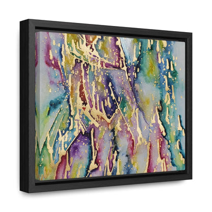 Purple Rain Gallery Canvas Wraps, Horizontal Frame