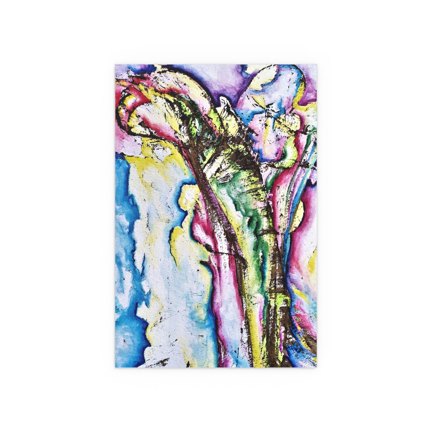 Calla Lilies Silk Posters