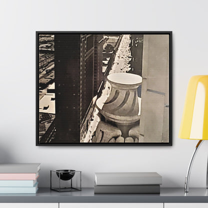 Michigan Ave Chicago Gallery Canvas Wraps Horizontal Frame 24″ x 20″ Black Premium Gallery Wraps (1.25″)