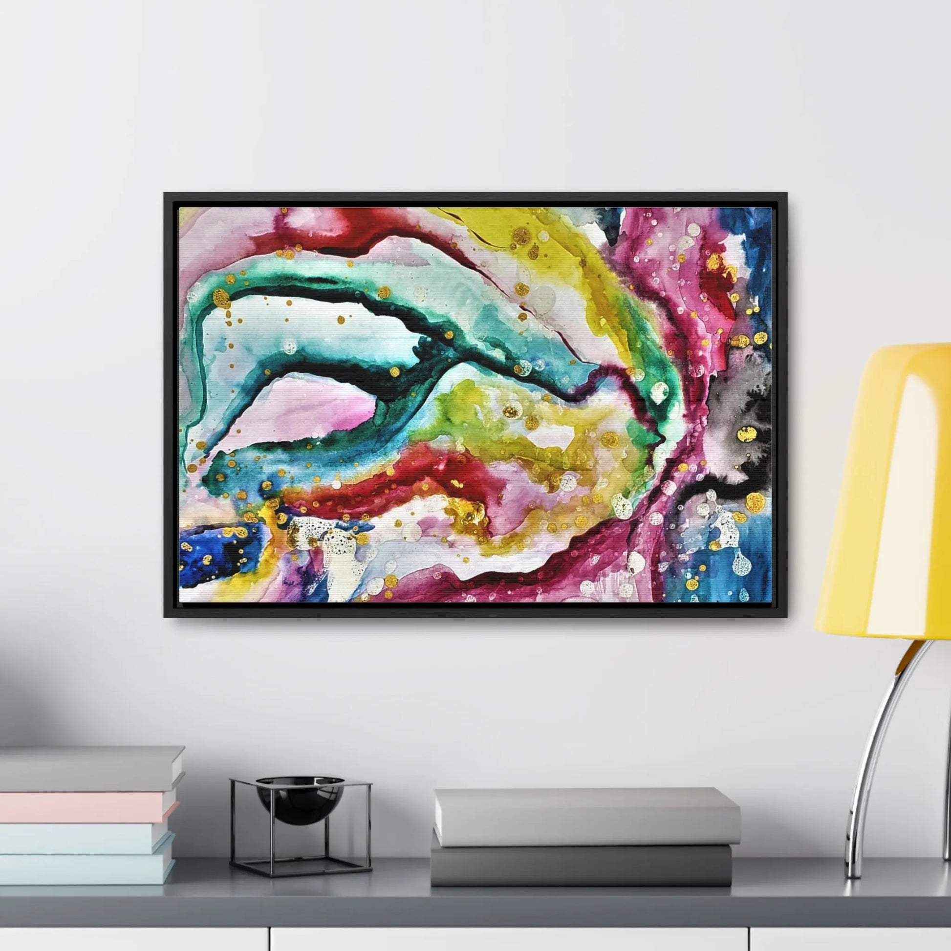 Cosmic Face Gallery Canvas Wraps, Horizontal Frame