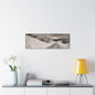 Western Road Canvas Gallery Wraps 36″ x 12″ 1.25"