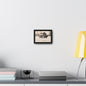 Milk Man Gallery Canvas Wraps Horizontal Frame 7" x 5" Black 1.25"