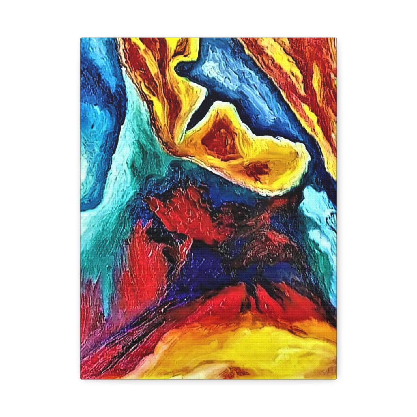 Cavern Stretched Canvas