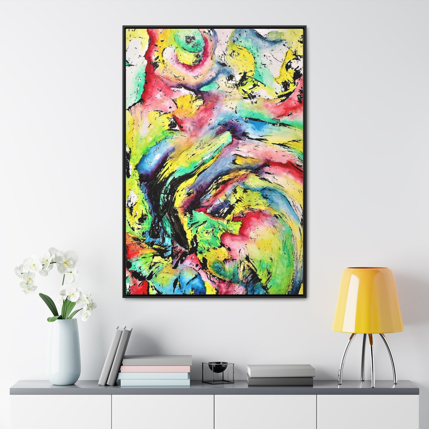 Vortex Gallery Canvas Wraps, Vertical Frame